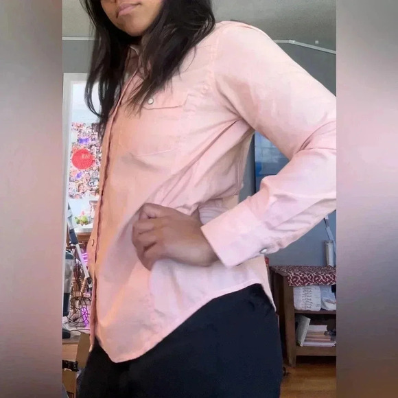 Schmidt Workwear Button down woman’s top - peach - Picture 5 of 10